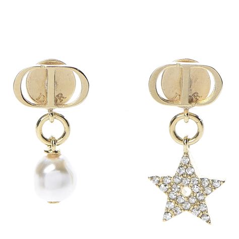 dior gold earrings|christian dior gold earrings.